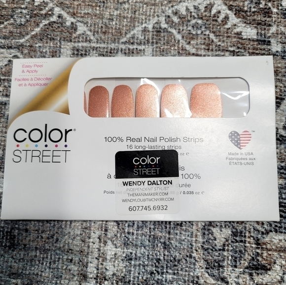 Color Street Nail Strips Nail Polish Moscow or Never - Picture 1 of 2